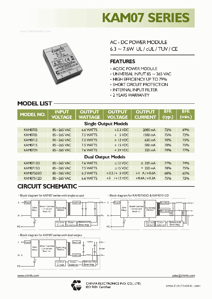 KAM07_1245642.PDF Datasheet