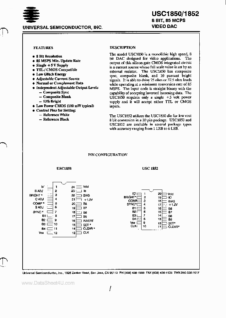 USC1850_1378330.PDF Datasheet