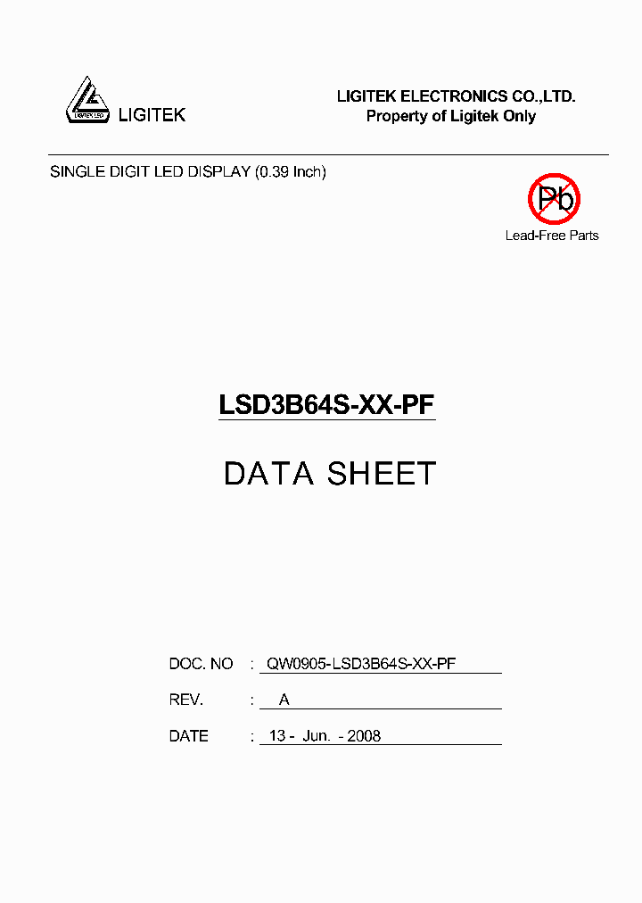 LSD3B64S-XX-PF_1495187.PDF Datasheet