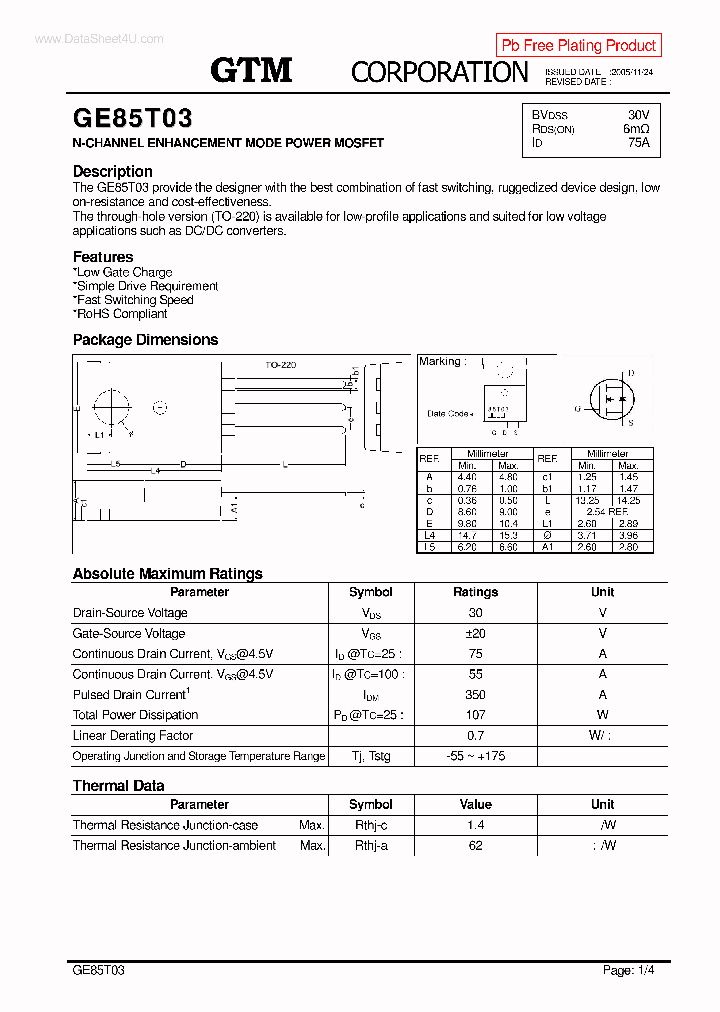 GE85T03_1577757.PDF Datasheet