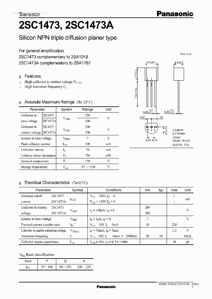 C1473_1573148.PDF Datasheet