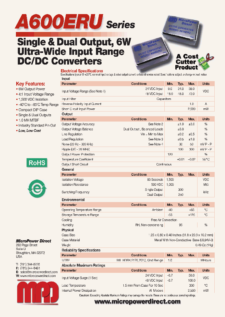 A618ERU_1596057.PDF Datasheet