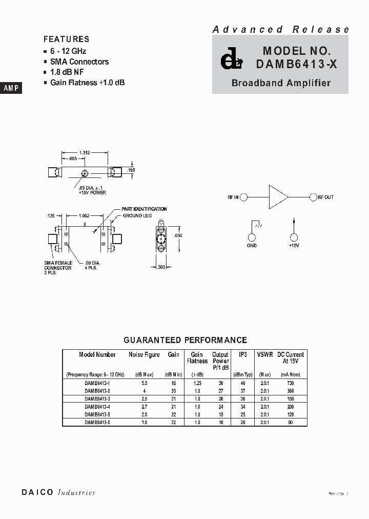 DAMB6413-X_1627117.PDF Datasheet