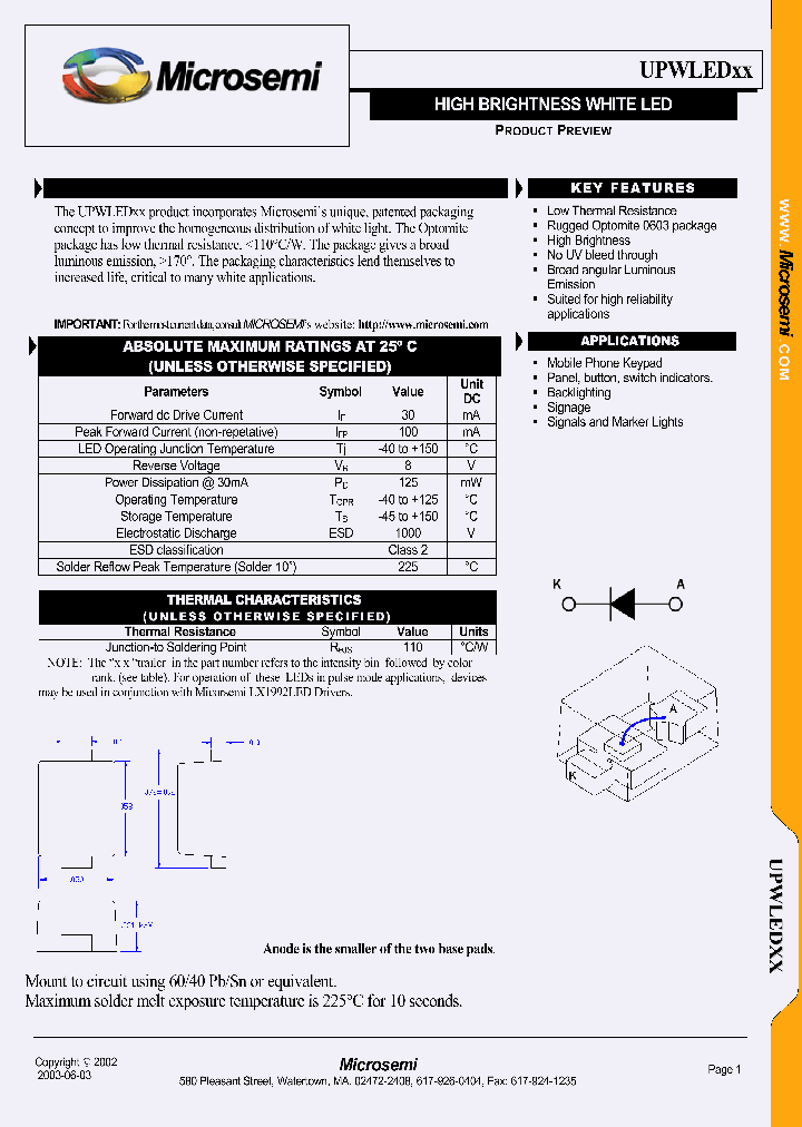 UPWLEDXX_1700514.PDF Datasheet