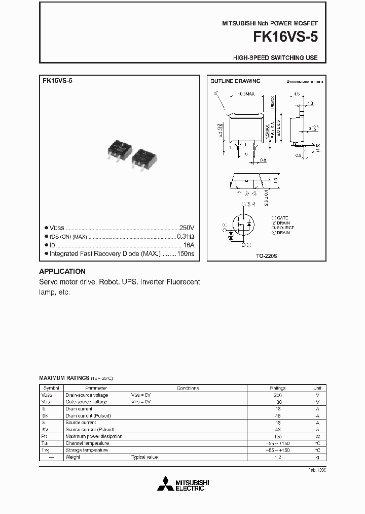 FK16VS-5_1700361.PDF Datasheet
