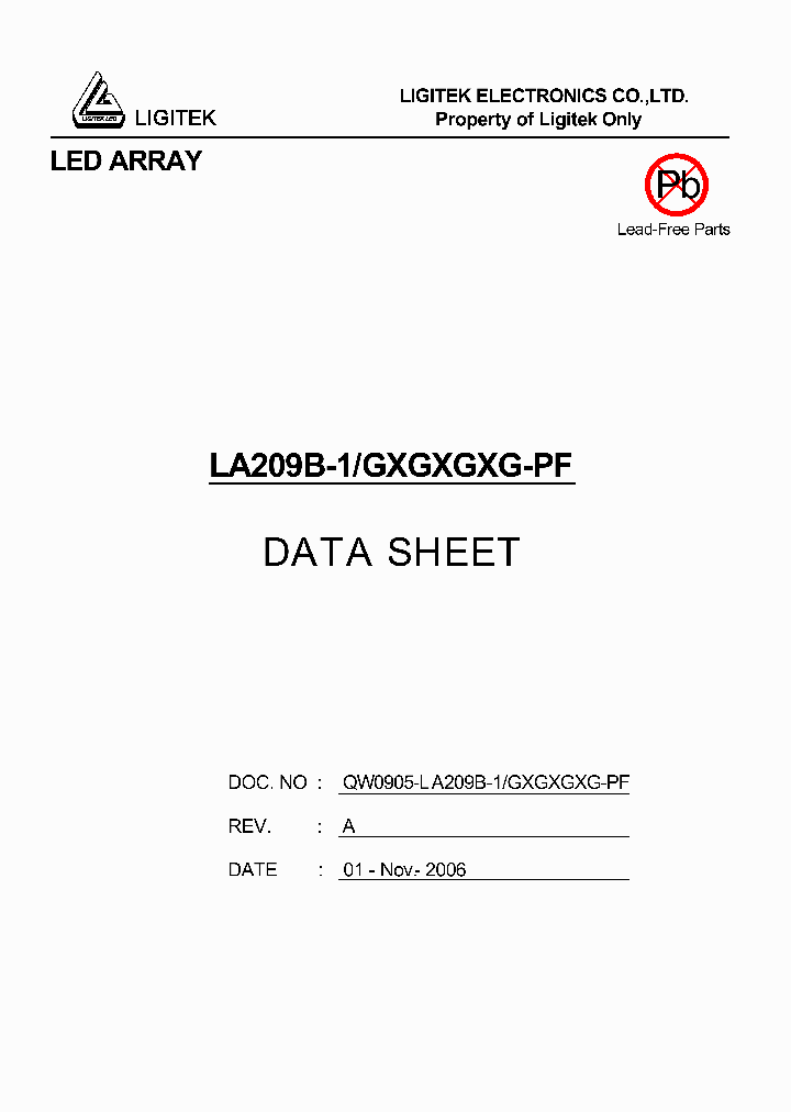 LA209B-1-GXGXGXG-PF_1705582.PDF Datasheet
