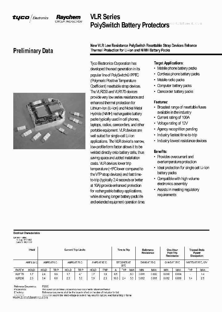 VLR_1725709.PDF Datasheet