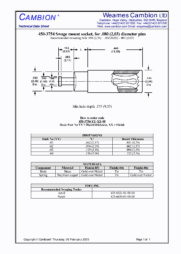 450-3754_1749722.PDF Datasheet