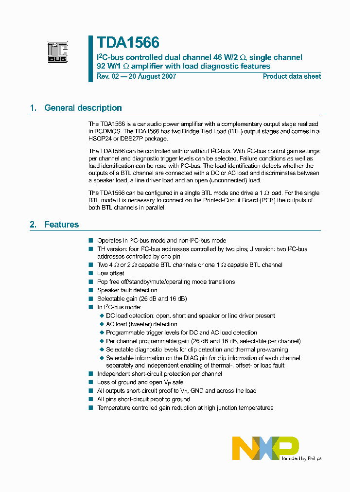 TDA1566TH_1792130.PDF Datasheet