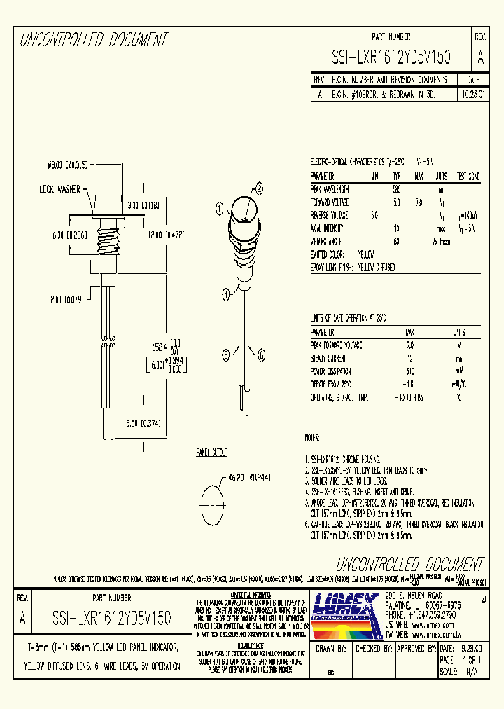 SSI-LXR1612YD5V150_1632508.PDF Datasheet