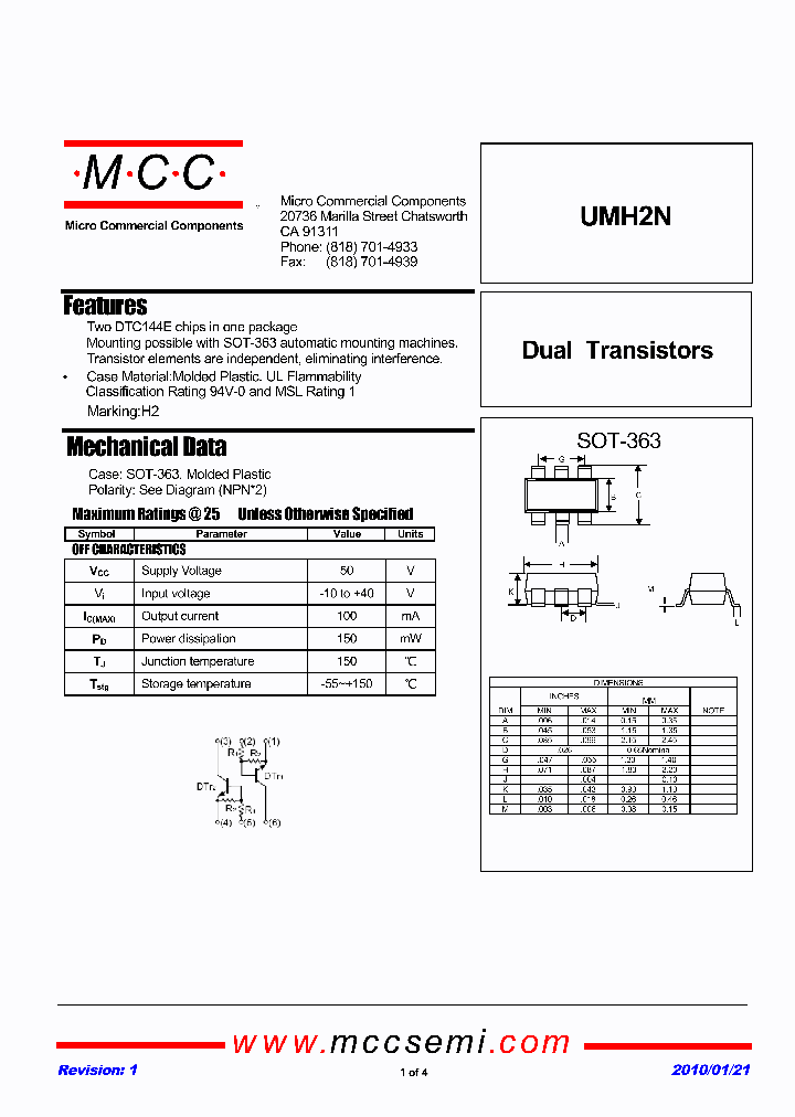 UMH2N-TP_1842886.PDF Datasheet