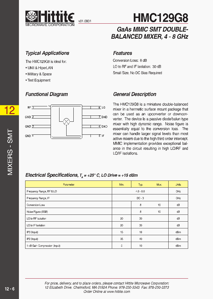 HMC129G8_1946235.PDF Datasheet
