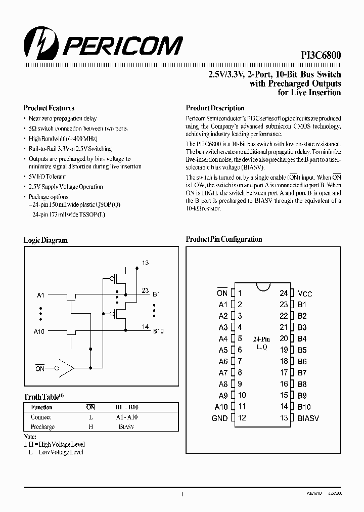 PI3C6800_2028021.PDF Datasheet