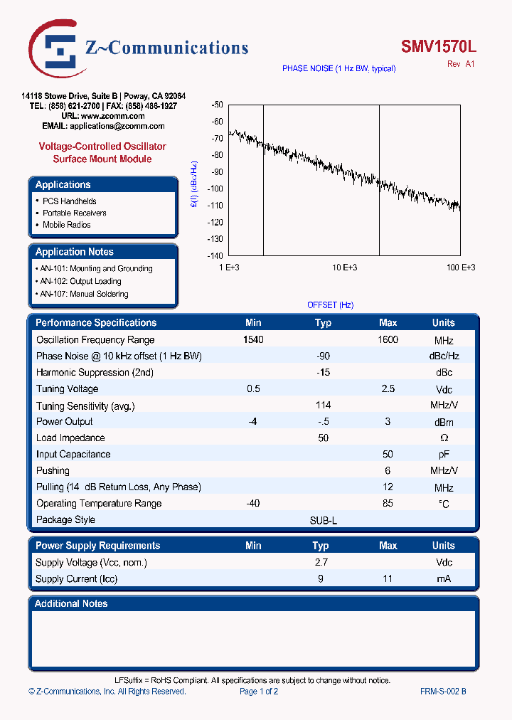 SMV1570L10_2060910.PDF Datasheet