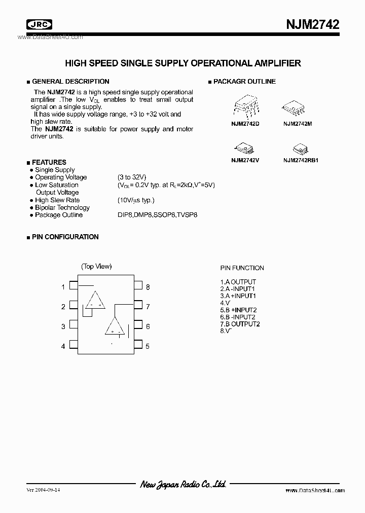 NJM2742_2096335.PDF Datasheet