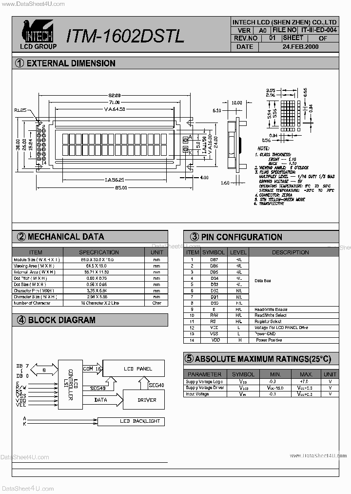 ITM-1602DSTL_2125990.PDF Datasheet