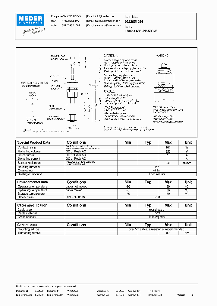 LS02-1A85-PP-500W_2126559.PDF Datasheet