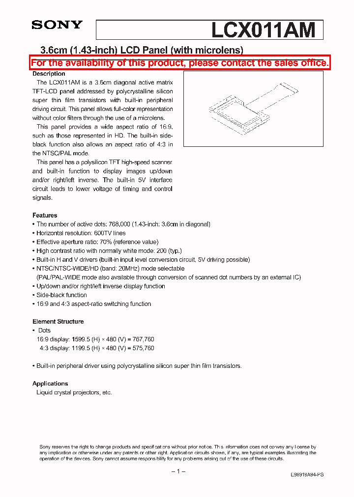 LCX011AM_2139153.PDF Datasheet