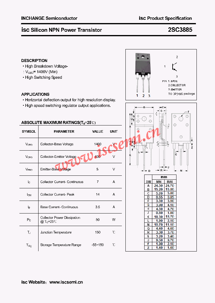 2SC3885_2142320.PDF Datasheet