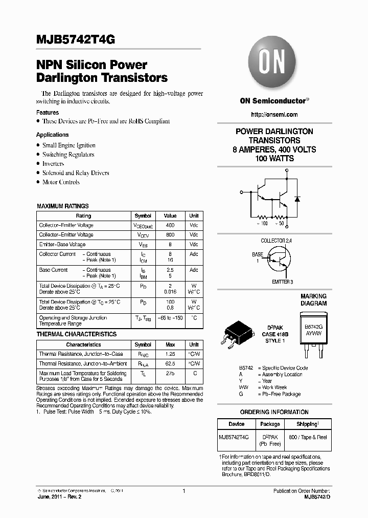 MJB5742T4G_2619045.PDF Datasheet