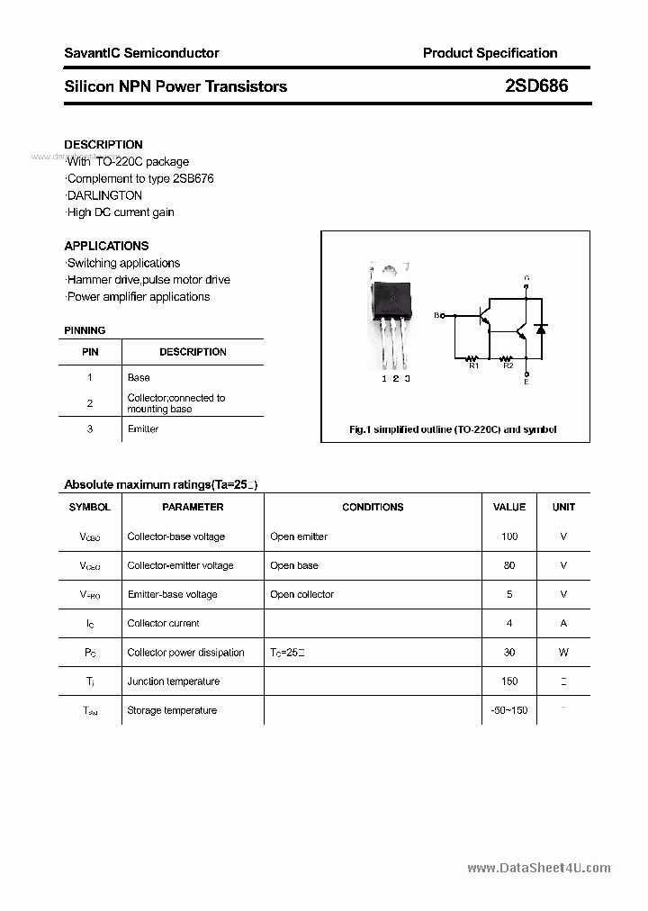 2SD686_2643349.PDF Datasheet