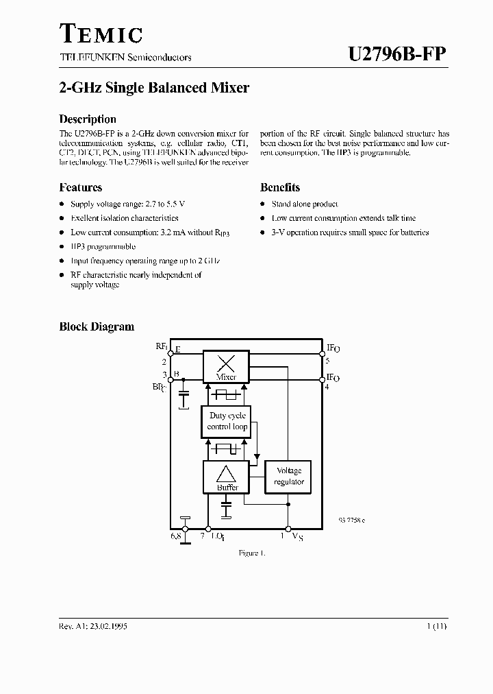 U2796BFP_2683536.PDF Datasheet