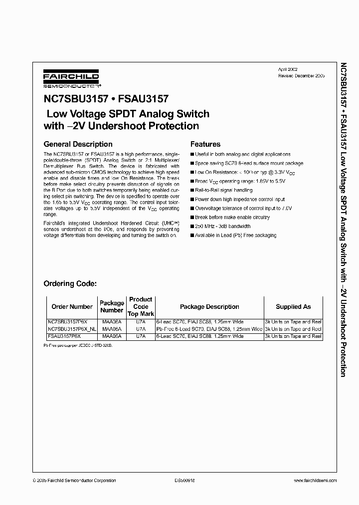 FSAU3157_2813743.PDF Datasheet