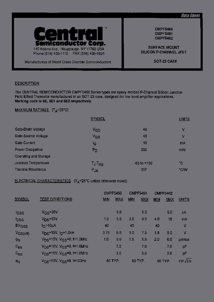 CMPF5461_2847806.PDF Datasheet