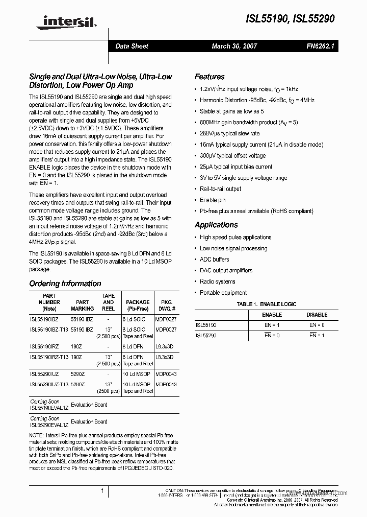 ISL55290_2923656.PDF Datasheet