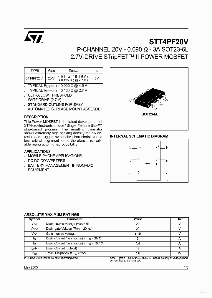 STT4PF20V_2978409.PDF Datasheet