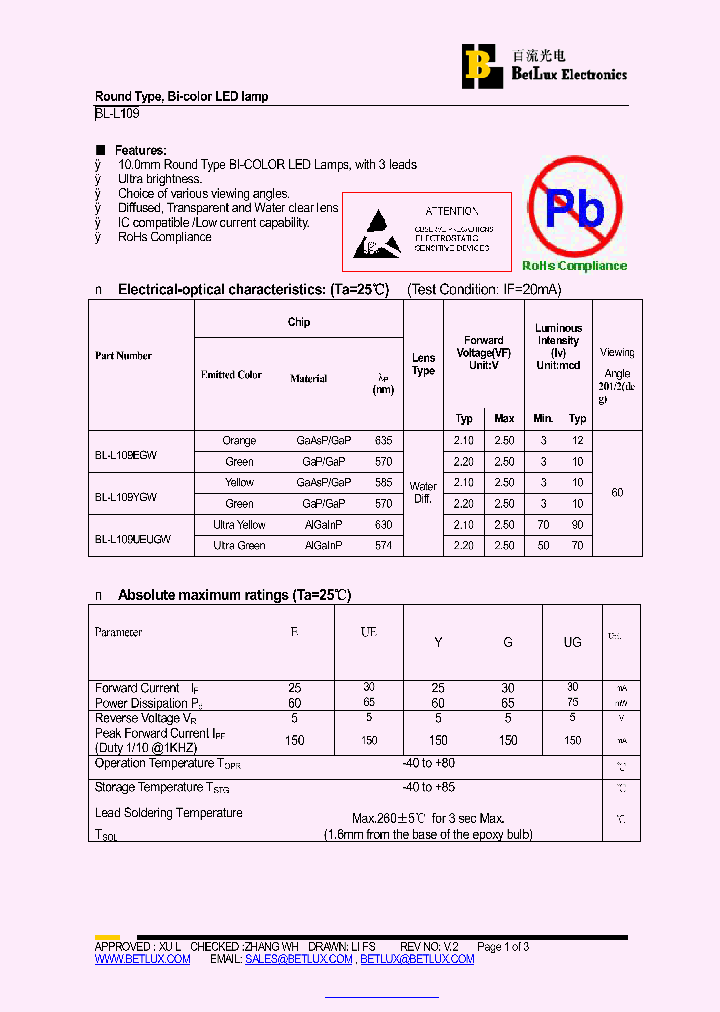 BL-L109EGW_2984551.PDF Datasheet