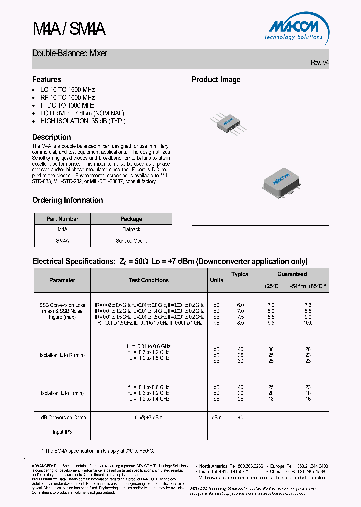 M4A_3003217.PDF Datasheet