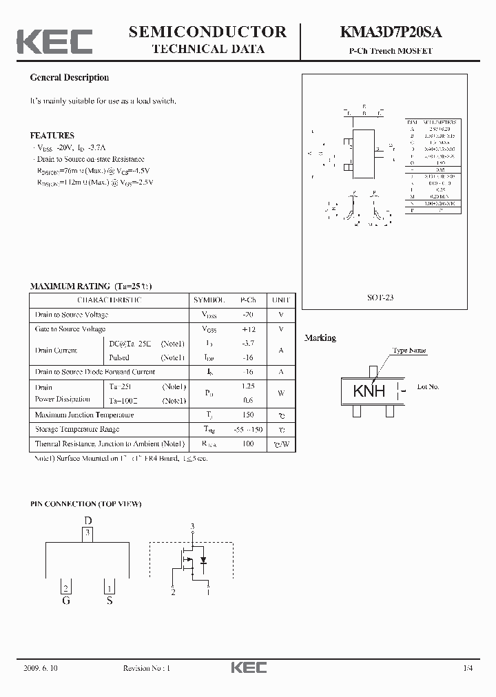 KMA3D7P20SA_3041088.PDF Datasheet