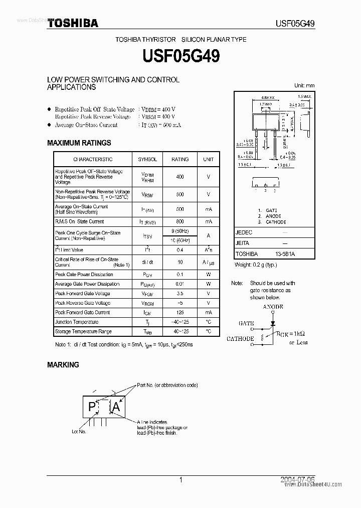 USF05G49_3039643.PDF Datasheet