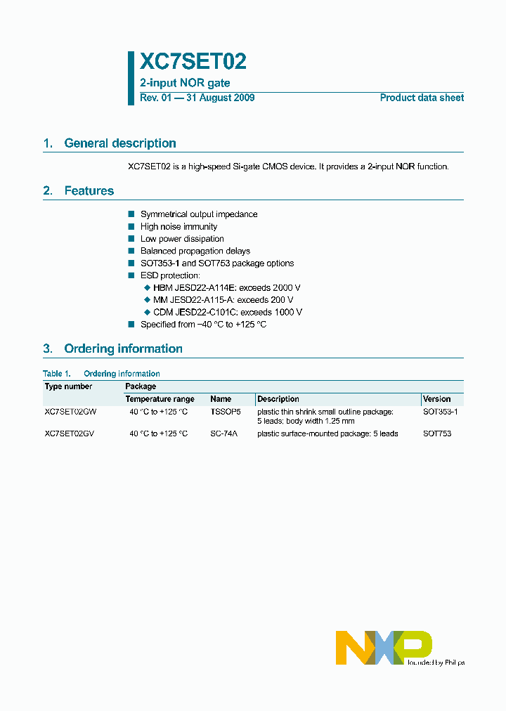 XC7SET02GW_3105740.PDF Datasheet