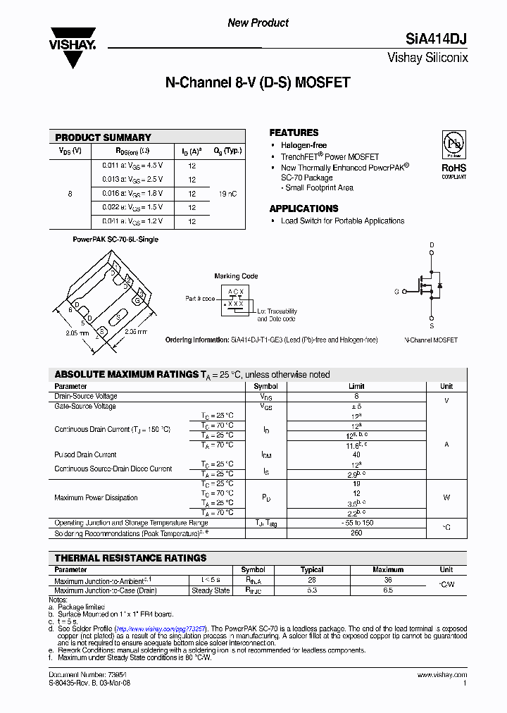 SIA414DJ-T1-GE3_3108144.PDF Datasheet