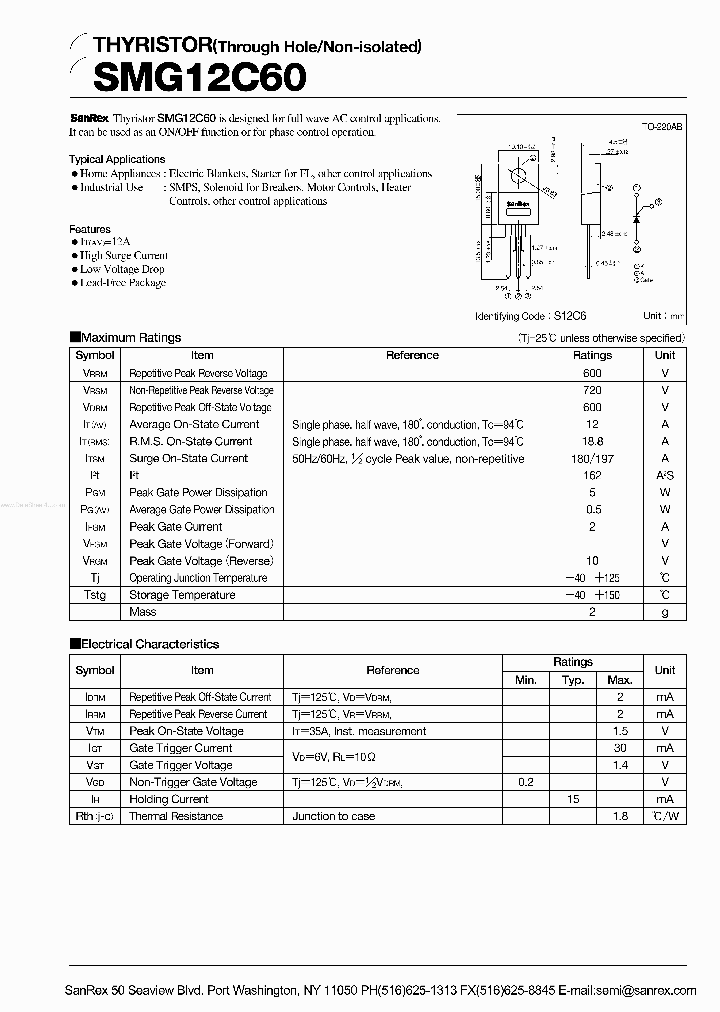 SMG12C60_3138837.PDF Datasheet