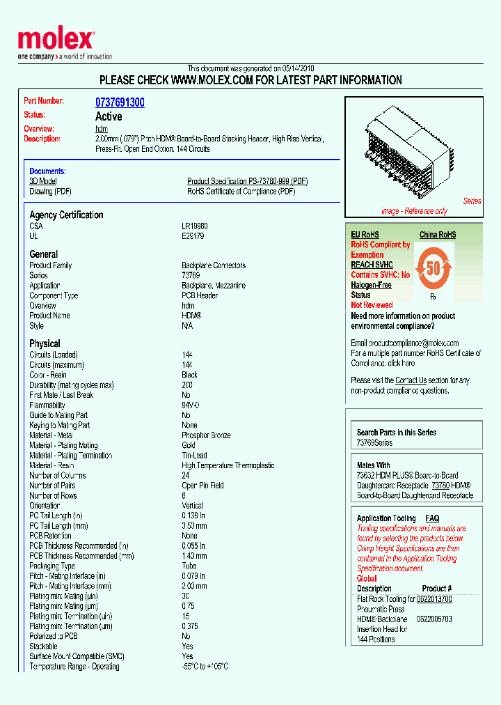 73769-1300_3208830.PDF Datasheet