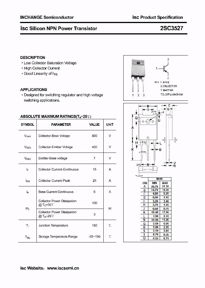 2SC3527_3427127.PDF Datasheet