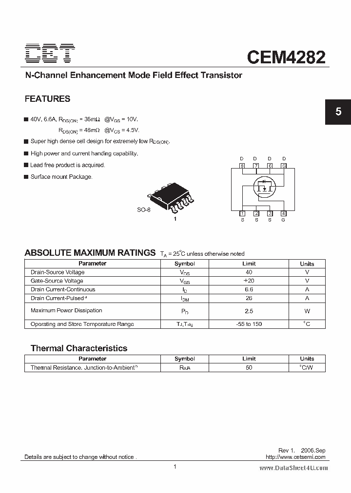 CEM4282_3712368.PDF Datasheet