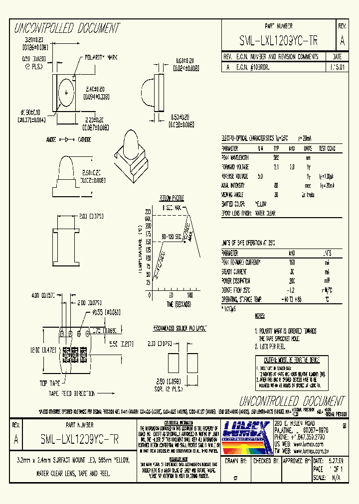 SML-LXL1209YC-TR_3774059.PDF Datasheet
