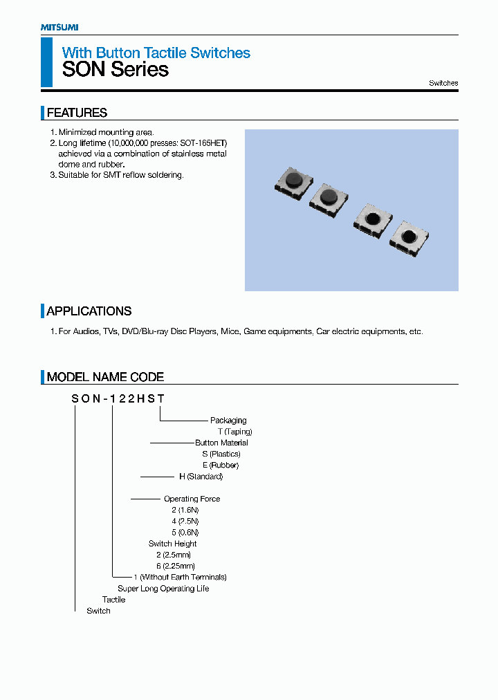 SONSON-165HET_3813605.PDF Datasheet