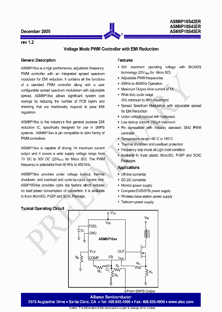 ASM8P18S43ERG-08-PX_3823669.PDF Datasheet