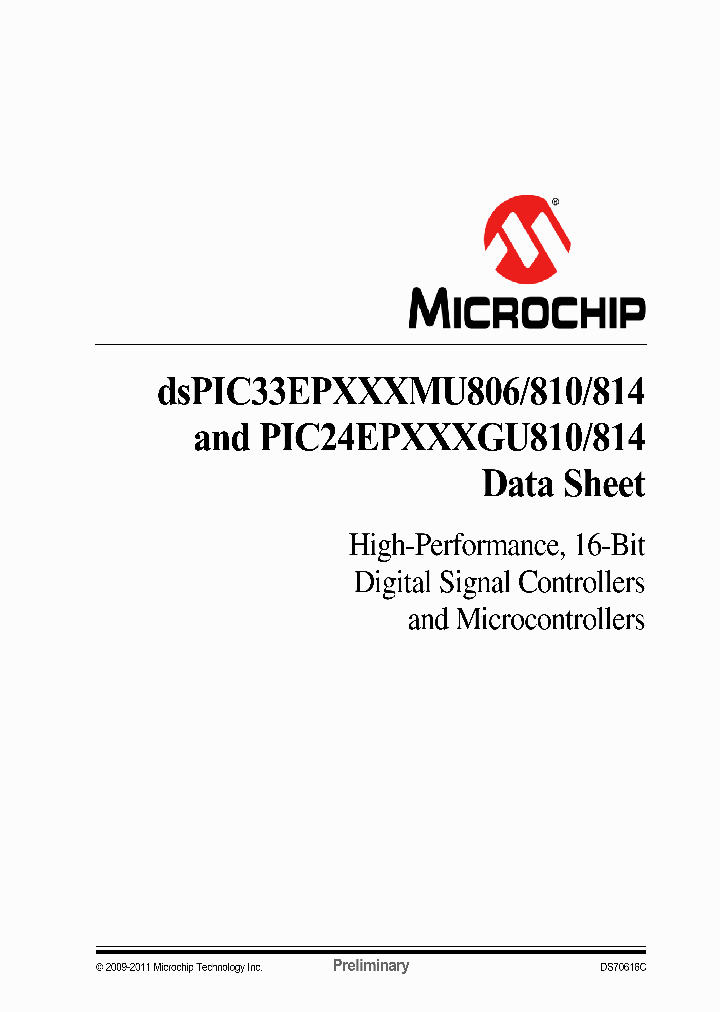 DSPIC33EP512MU810EPF_3871860.PDF Datasheet