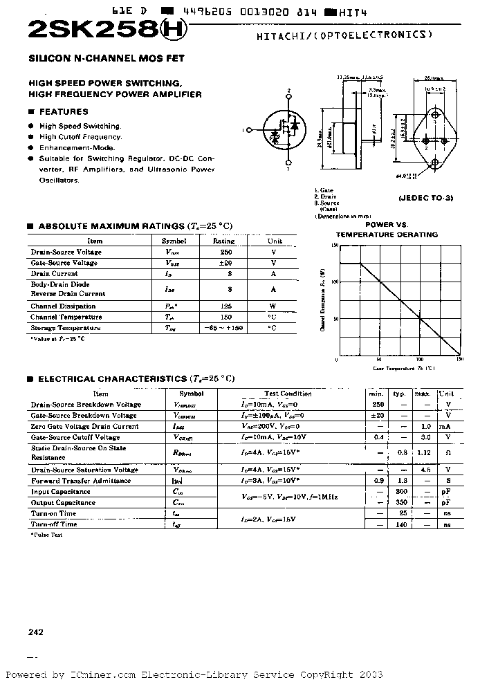 2SK258H_3905770.PDF Datasheet