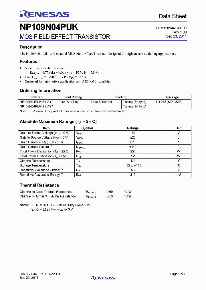 NP109N04PUK-E2-AY_4279584.PDF Datasheet