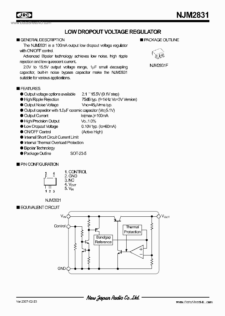 NJM2831_4303679.PDF Datasheet