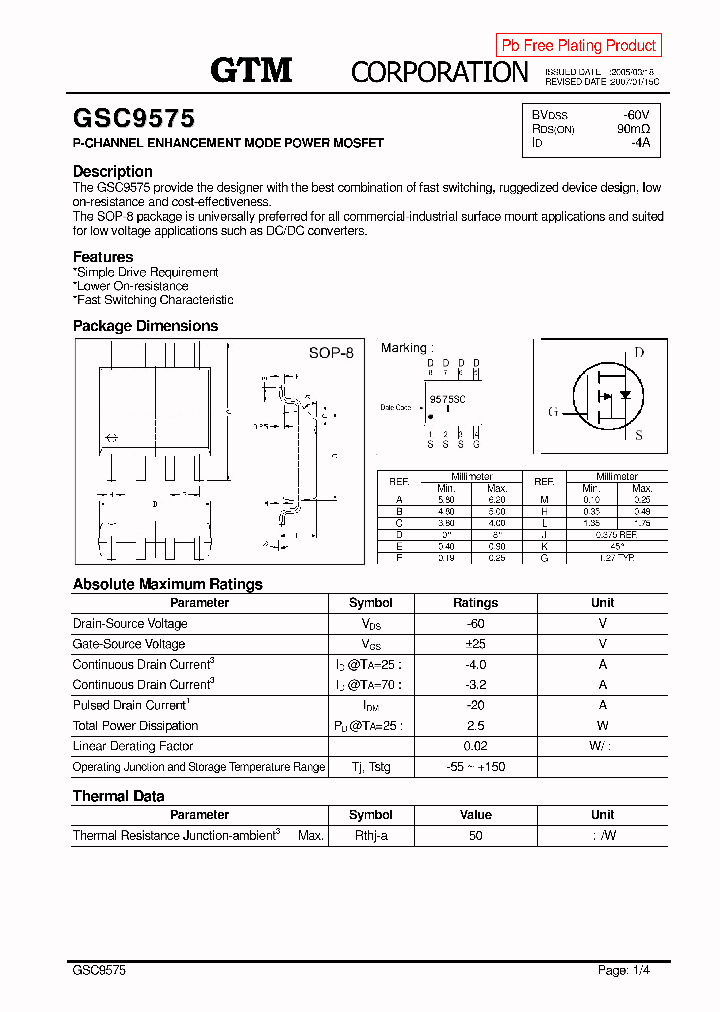 GSC9575_4317999.PDF Datasheet