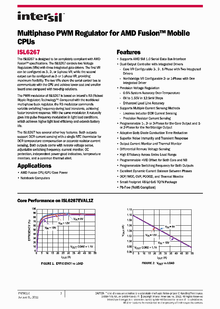 ISL6267_4341389.PDF Datasheet