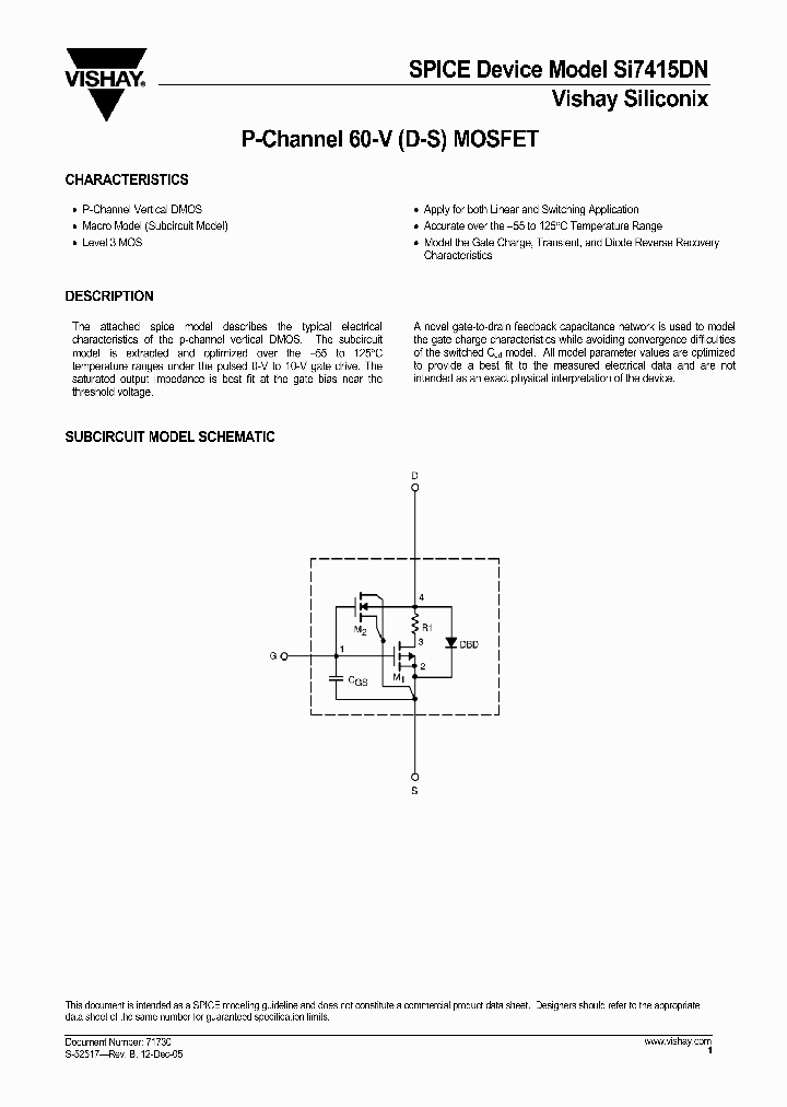 SI7415DN05_4397738.PDF Datasheet